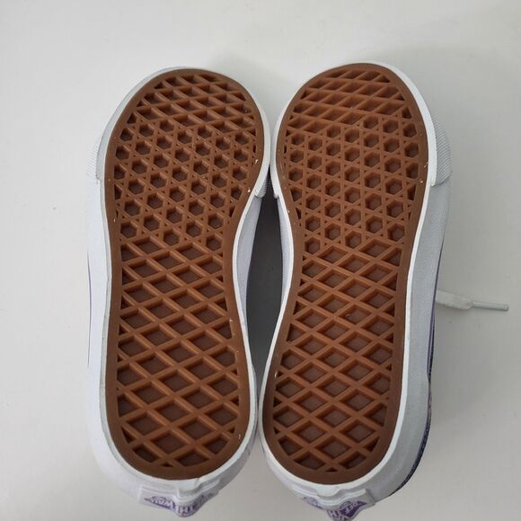 VANS Old Skool Lo Ombre Glitter Girls 13.5 Sneakers Shoes Purple Skateboarding - Picture 7 of 8